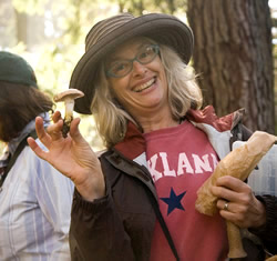 Debbie Viess and shroom